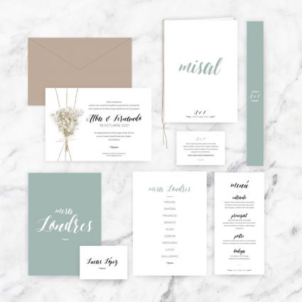 papelería completa boda