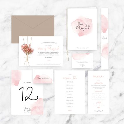 papelería completa boda