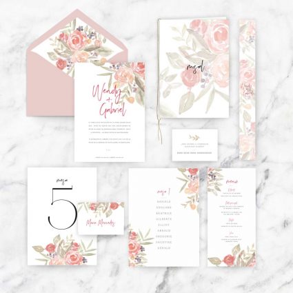 papelería completa boda