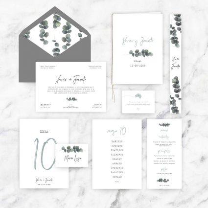 papelería completa boda
