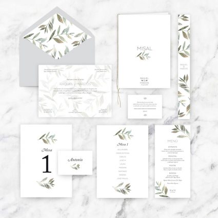 papelería completa boda