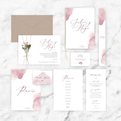 papelería completa boda