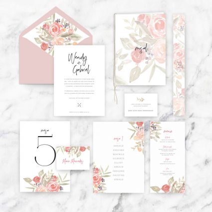 papelería completa boda