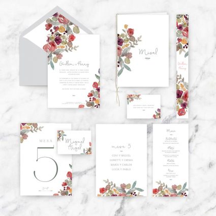 papelería completa boda