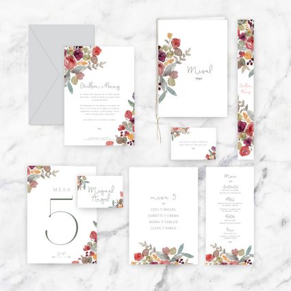 papelería completa boda