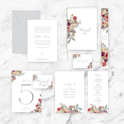 papelería completa boda
