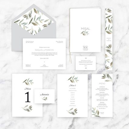 papelería completa boda