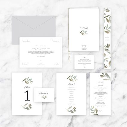 papelería completa boda