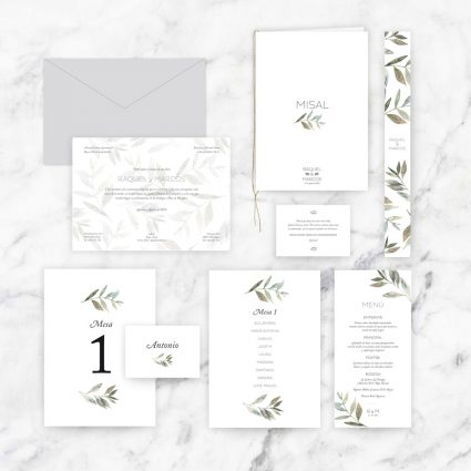 papelería completa boda