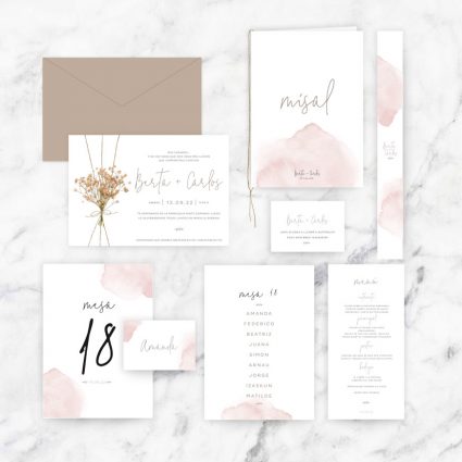 papelería completa boda