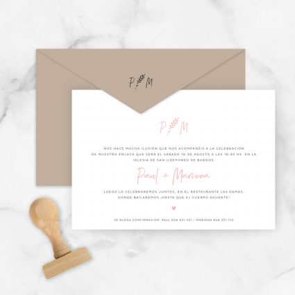 invitaciones de boda originales y elegantes