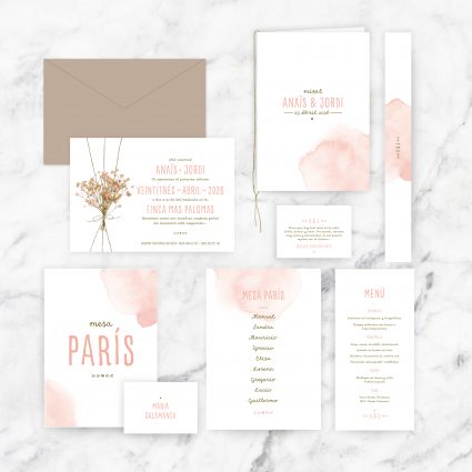 papelería completa boda