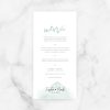 minuta menú boda