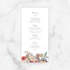 minuta menú boda