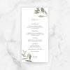 minuta menú boda