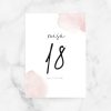numeros mesa bodas