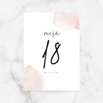 numeros mesa bodas