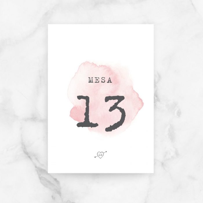 numeros mesa boda