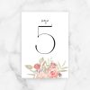 numeros mesa boda