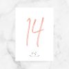 numeros mesa boda