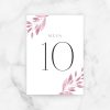 numeros mesa boda