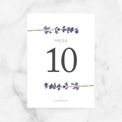 numeros mesa boda