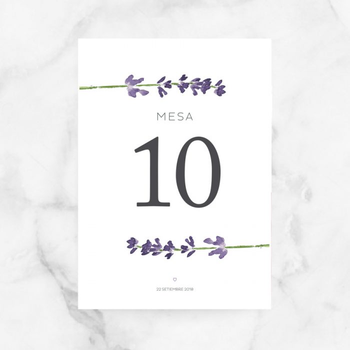 numeros mesa boda
