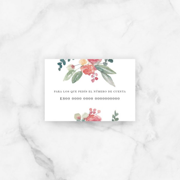 tarjeta lista boda