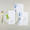invitación de boda hortensia