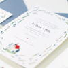 invitacion de boda acuarela
