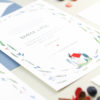 invitacion de boda acuarela