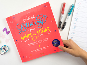 libro de lettering para niños